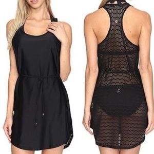 PRANA Swimsuit Coverup Eisley Tunic in Black